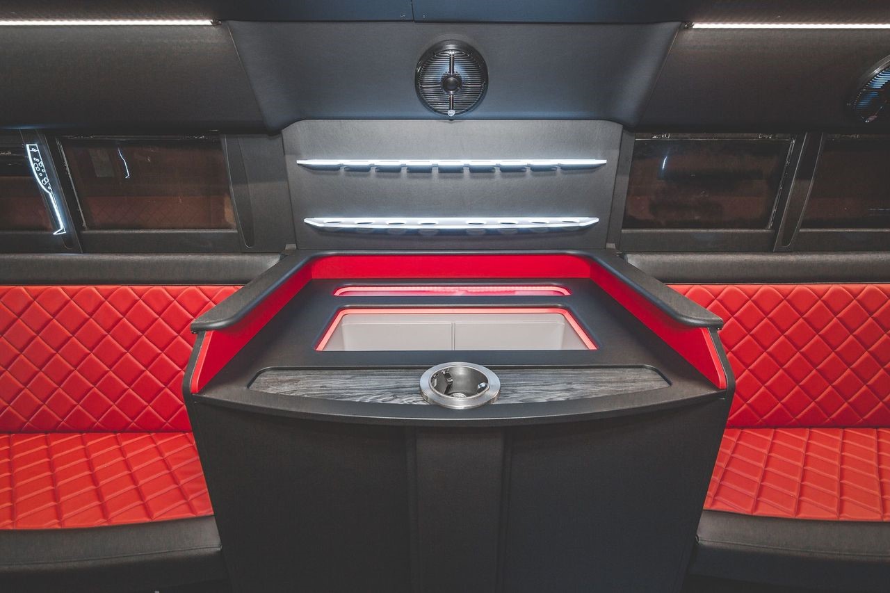 1998 Blue Bird Party Bus - Macs Movie Cars