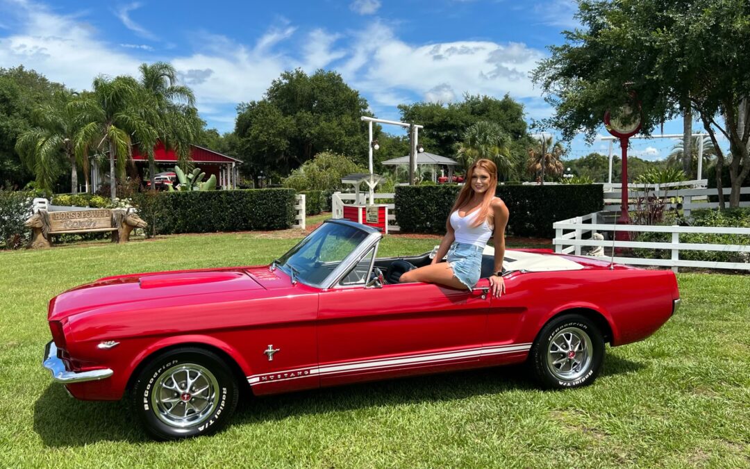 1966 Ford Mustang Conv.  $36,900.00